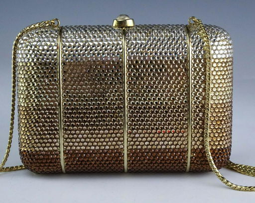 Judith Leiber Minaure Swarovski Clutch Handbag Judith Leiber Minaure Swarovski Clutch Handbag