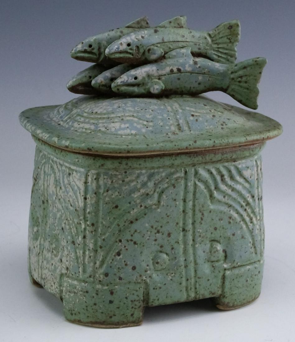 James Robinson American Studio Art Pottery Box (1 of 10)