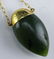 Tiffany & Co Peretti 18K Gold Jade Bottle Necklace