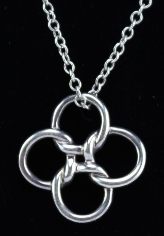 Tiffany & Co Elsa Peretti Sterling Silver Pendant (1 of 4)