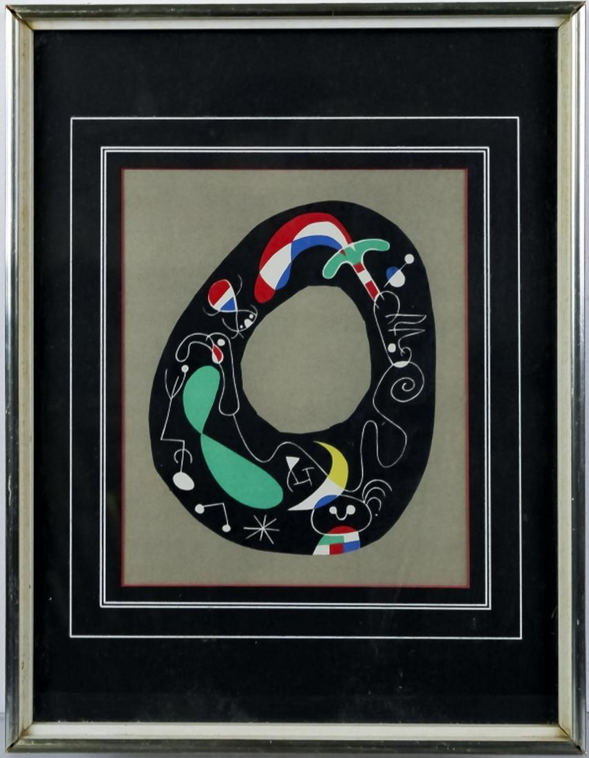 Joan Miro 1893-1983 Spain Jacques Prevert Litho (1 of 4)