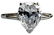 2.26ct Pear Shape Diamond Solitaire Ring GIA Cert - 4