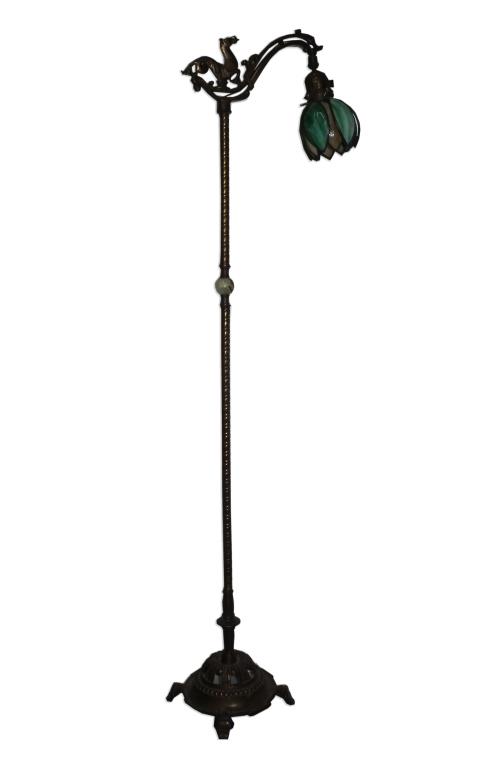 Handel Stained Leaded Glass Floor Lamp Sep 14 2019 Milestone