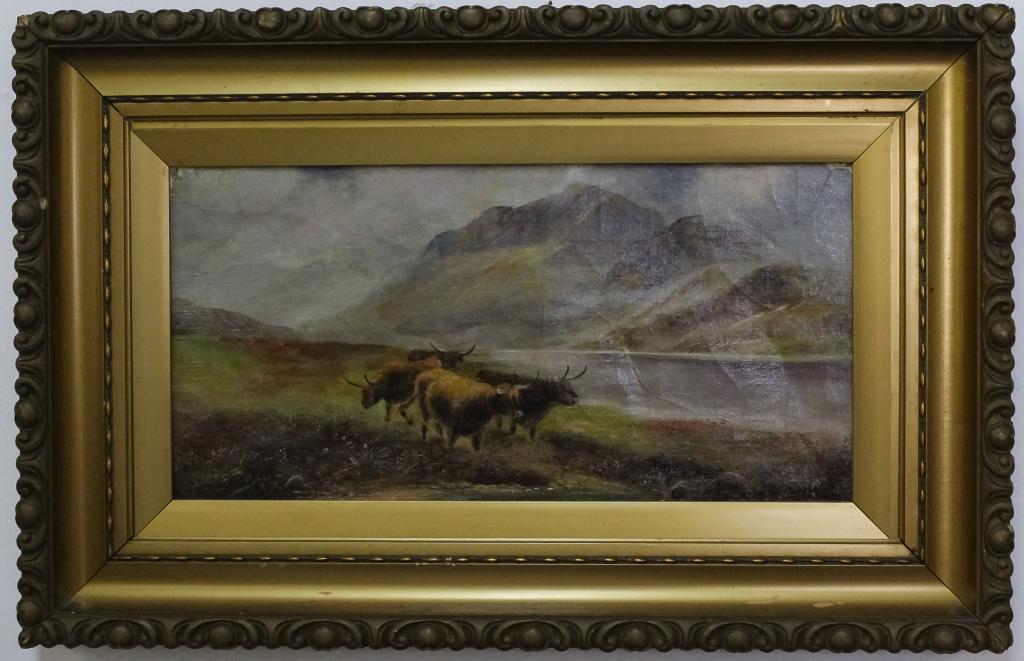 19th Century Scottish Pastoral Landscape Painting (1 of 5)