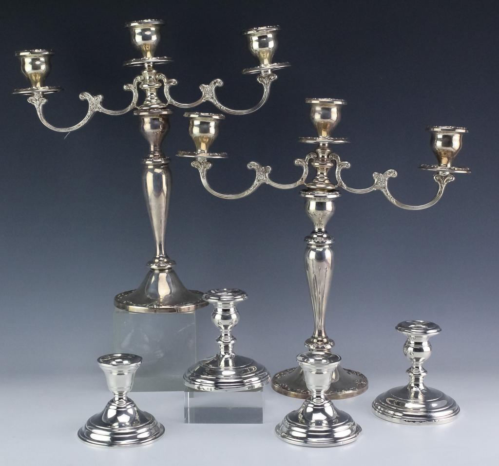 ESTATE LOT Miscellaneous Weighted Sterling Silver (1 of 6)