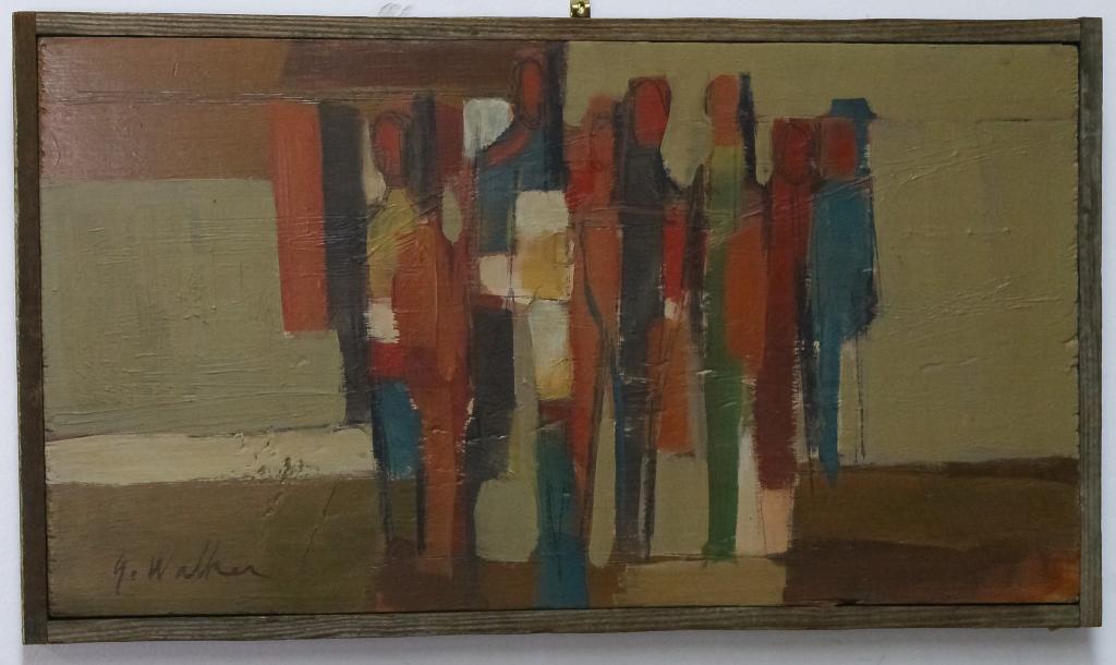 Glenn Walker American Modernist Abstract Painting (1 of 6)