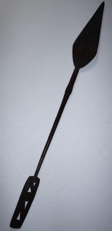 Papua New Guinea Trobriand Island 64" Wood Paddle (1 of 5)