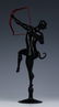 Lucio Bubacco Italian Art Glass 9" Satyr Sculpture - 2