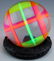 Vasa Mihich b.1933 Modern Prismatic Lucite Sphere