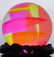 Vasa Mihich b.1933 Modern Prismatic Lucite Sphere - 5