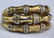 Designer Signed 14k Gold Diamond Bamboo Form Ring