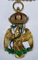 Imperial Order of Mexican Eagle Silver Gilt Collar - 8