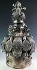 19th C Russian 84 Silver Torah Crown 19" Judaica 3,010g