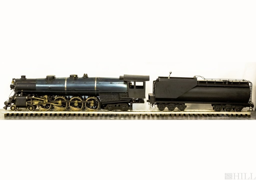 Hand Crafted 4-8-4 Steam Locomotive Train Model (1 of 7)