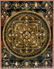 Antique Buddha Tibetan Thangka Gold Wheel Painting - 2