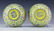 Pair Chinese Canton Enamel Imperial Yellow Bowls - 2