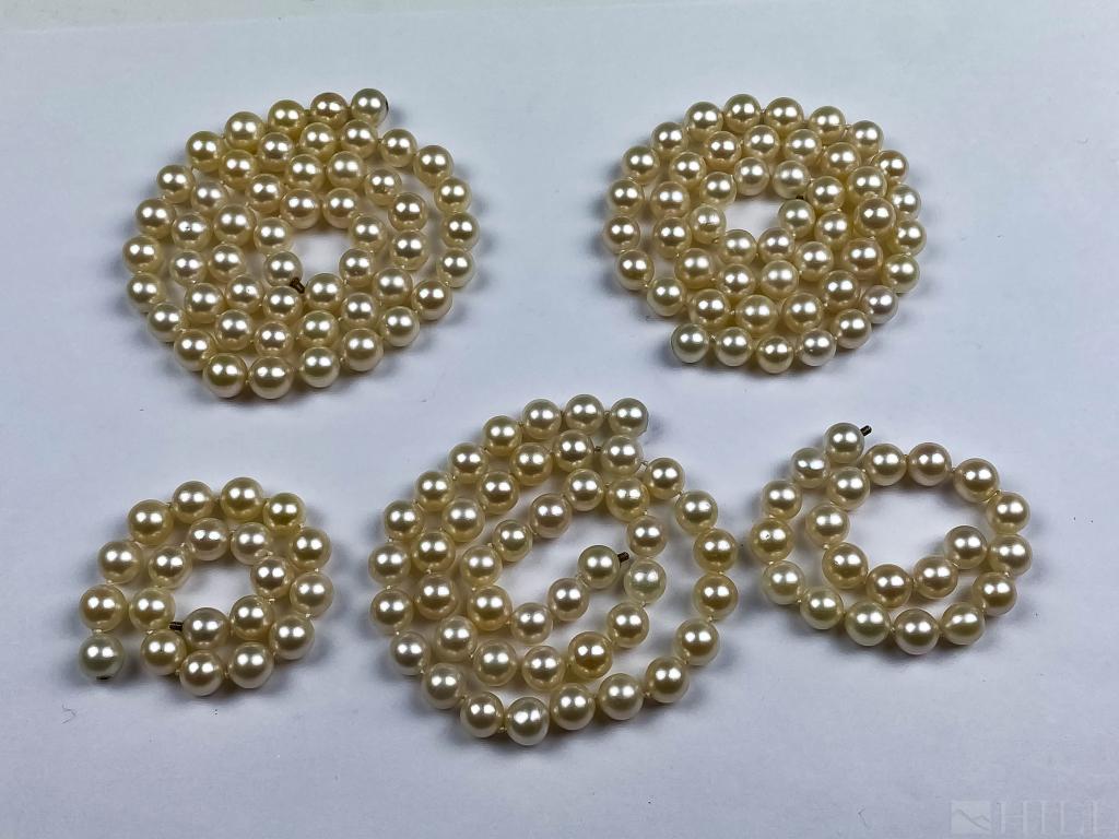 70" Opera Length 8-9mm Convertible Pearl Necklace (1 of 3)