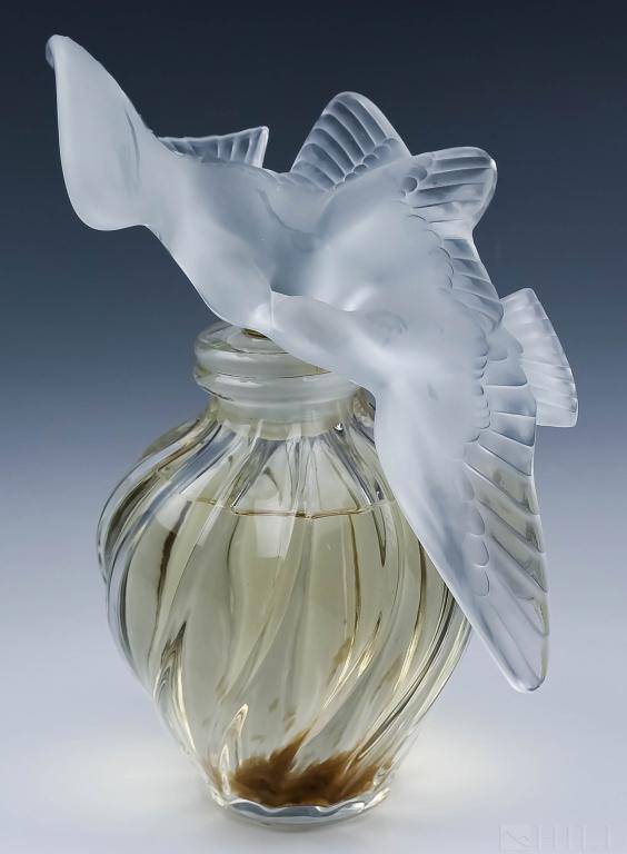Lalique LAir Du Temps Glass Factice Perfume Bottle (1 of 5)