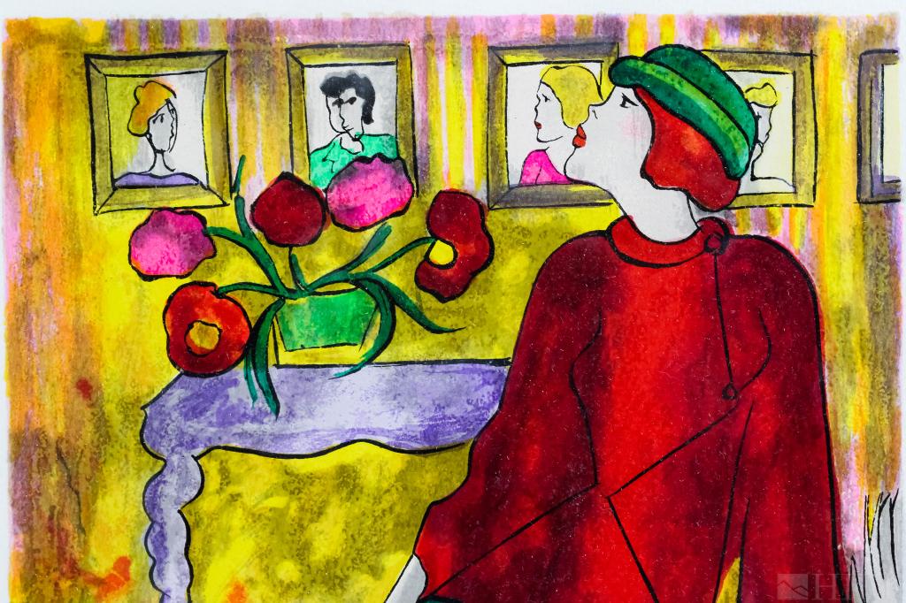 Signed Linda Le Kniff Limited Edition Lithograph (1 of 6)