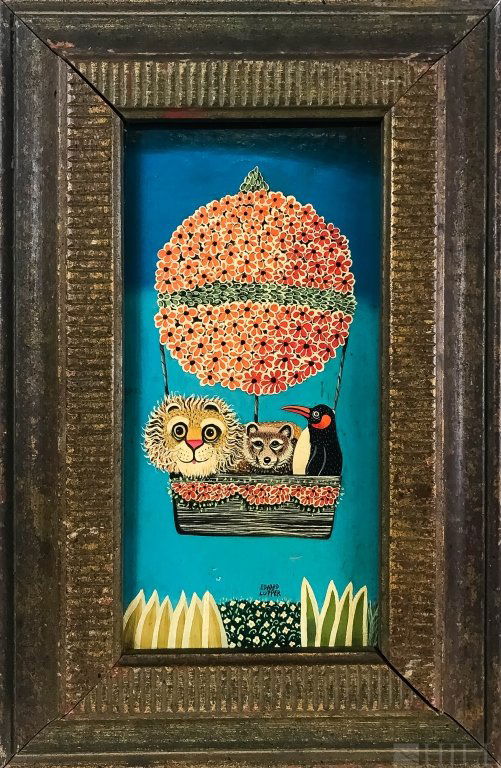 Edward Lupper (1923-2016) Air Balloon Painting (1 of 6)