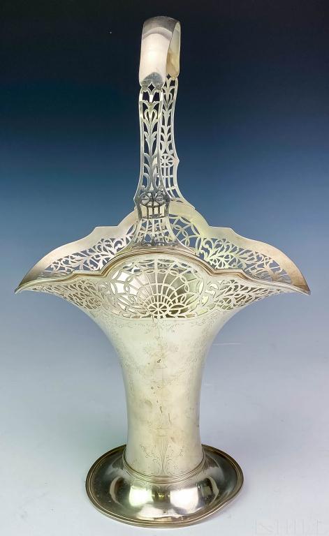 Sterling Silver Caldwell & Company Flower Basket (1 of 9)