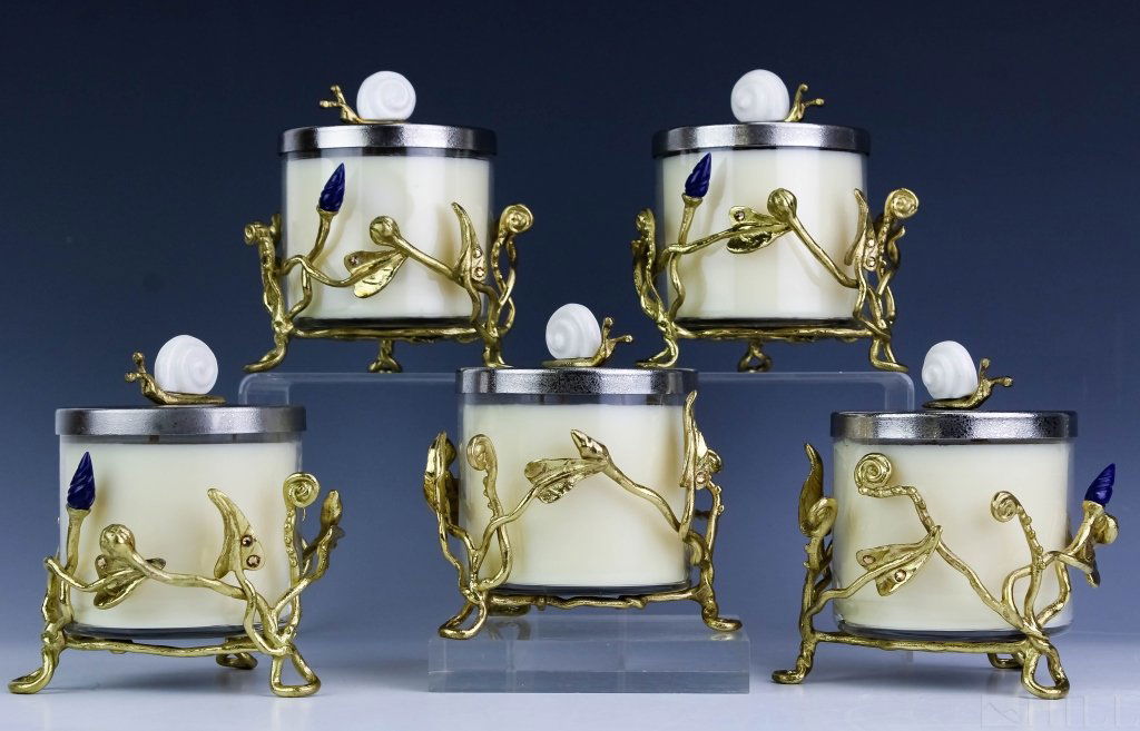 LOT 5 Michael Aram Enchanted Garden Scented Candle (1 of 5)