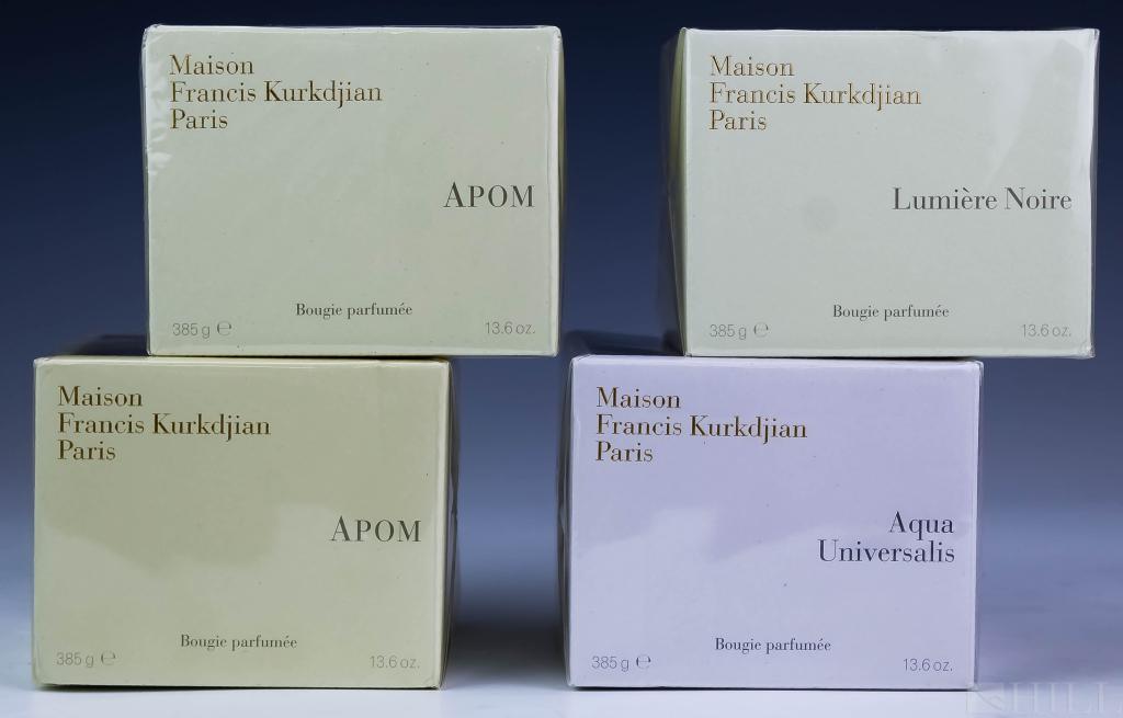 LOT 4 Maison Francis Kurkdjian Apom Scented Candle (1 of 2)