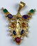 14K Gold & Diamond Art Nouveau Fairy Pendant 22gr. - 2
