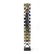 Curtis Jere MCM Modern Square Chrome Floor Lamp