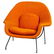 Eero Saarinen for Knoll Womb Chair and Ottoman VTG - 2