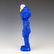 KAWS Medicom Toy BFF Blue Vinyl Figural Statue - 4