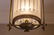 Victorian Aesthetic Movement Brass Glass Fixture - 2