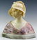 Signed F. Masini Italian Carved Marble Sculpture