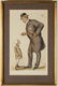 LOT 4 Vanity Fair Antique Figural Colored Prints - 2