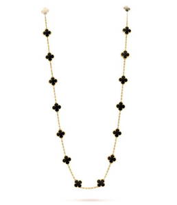 VCA Van Cleef & Arpels 20 Motif Alhambra Necklace