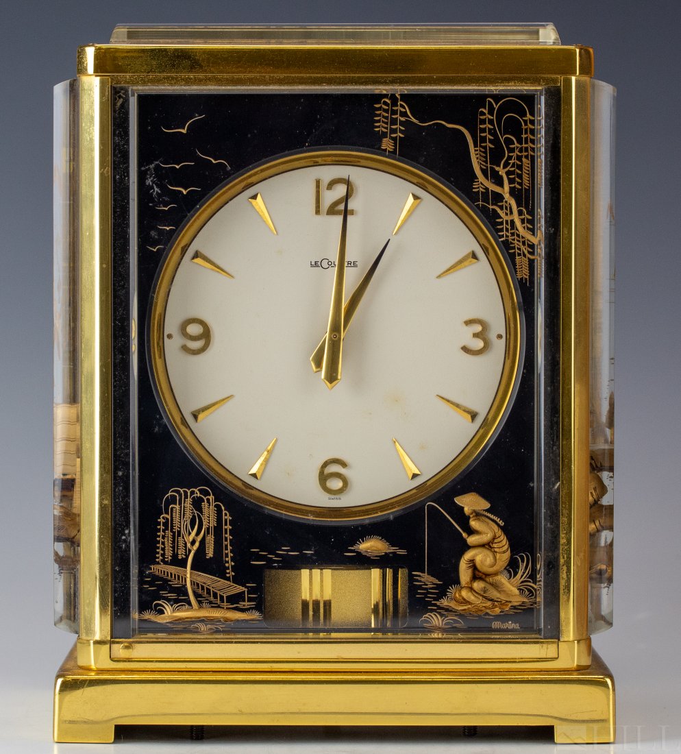 LeCoultre Asian Chinoiserie Atmos Mantle Clock (1 of 7)