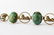 9k Gold Egyptian Revival Carved Scarab Bracelet - 2