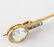 Victorian 18k Rose Cut Diamond & Natural Pearl Pin - 2
