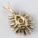 Vintage 14k Gold Opal & Diamond Necklace Pendant - 3