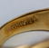 Men's 14k Gold Diamond & Blue Sapphire Ring Sz 9.5 - 6