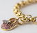 Aaron Basha 18k Gold Diamond & Sapphire Bracelet - 7