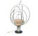Angelo Brotto Esperia Chrome Murano Art Glass Lamp
