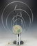 Angelo Brotto Esperia Chrome Murano Art Glass Lamp - 3