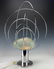 Angelo Brotto Esperia Chrome Murano Art Glass Lamp - 4