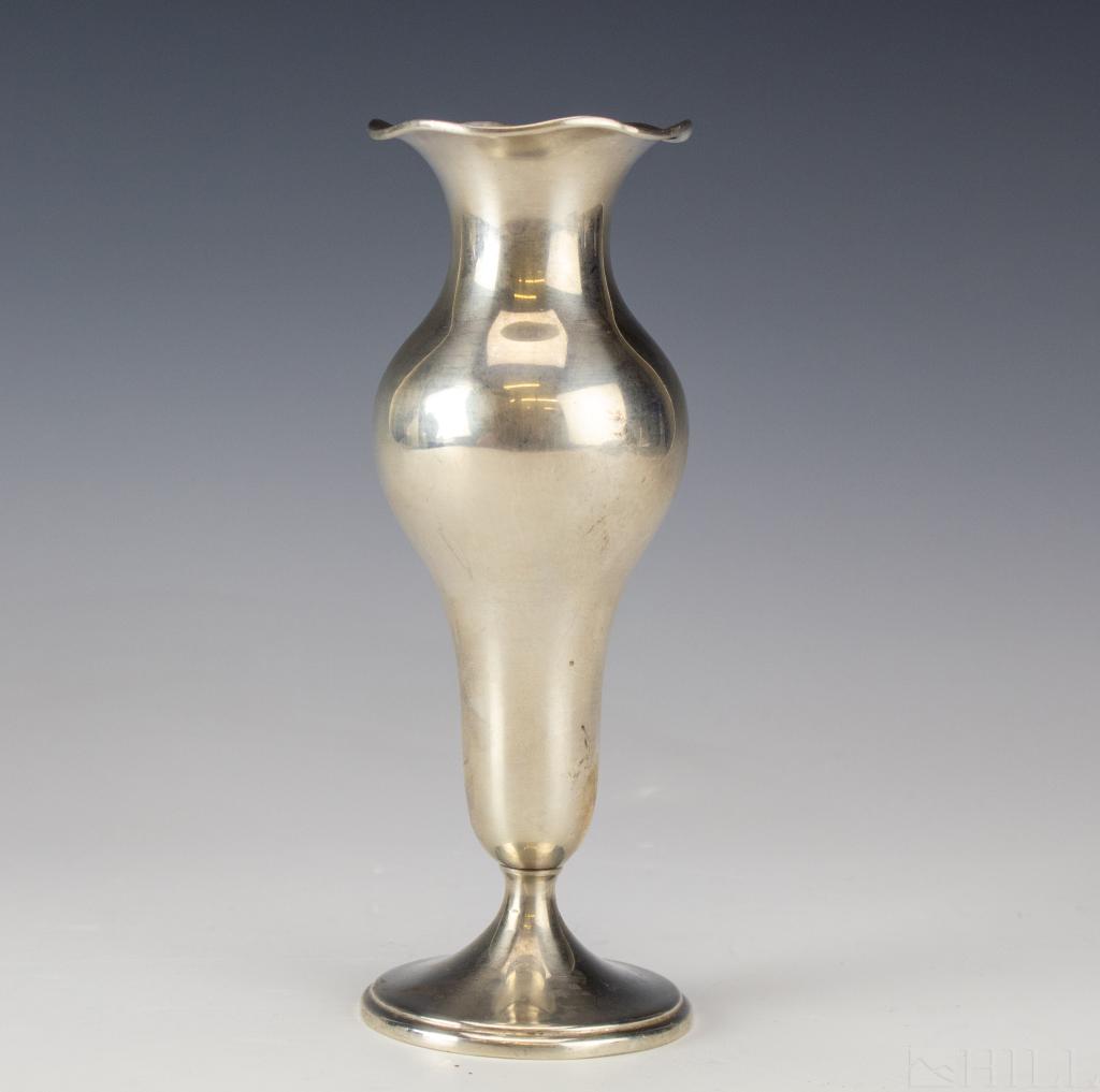 1903 Tiffany & Co Makers Sterling Silver Bud Vase (1 of 4)
