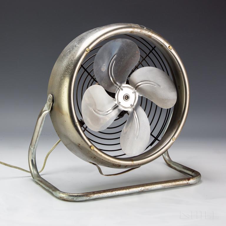 Industrial General Electric Frigit Steel Floor Fan (1 of 7)