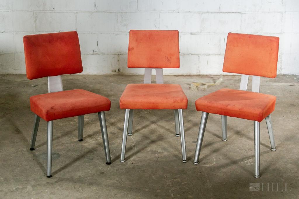 3 Goodform Mid Century Industrial Modern Chairs (1 of 8)