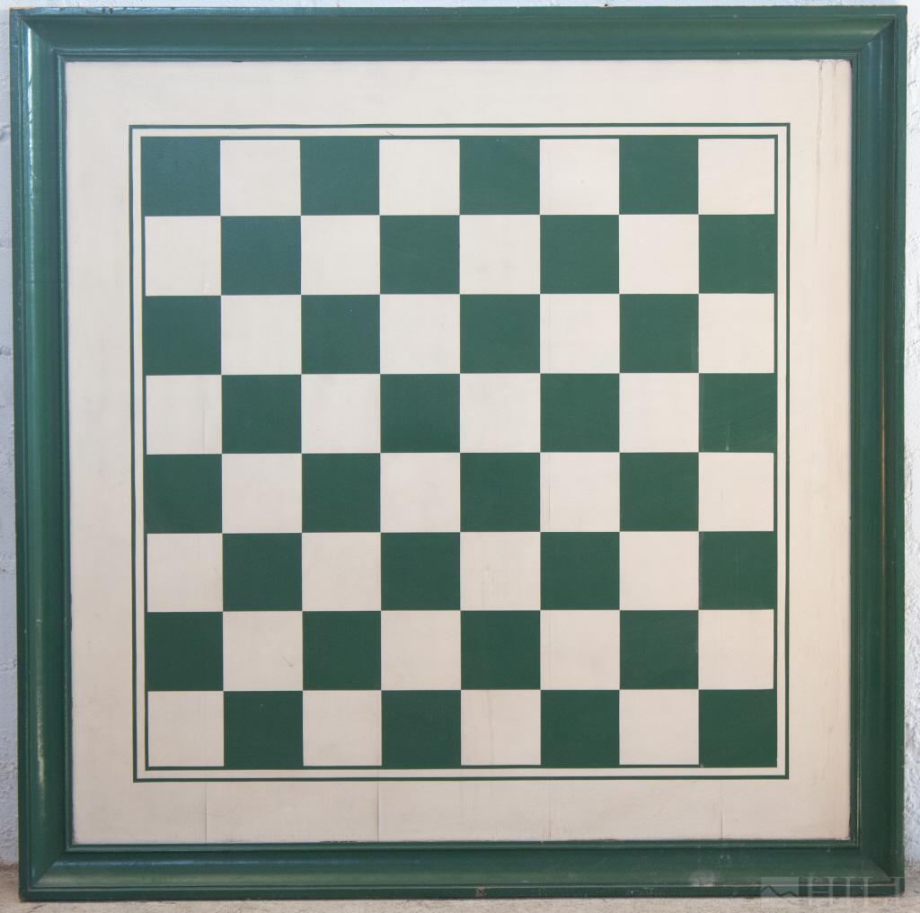 Vanni Viviani Italy 1939-2002 Chess Board Painting (1 of 3)