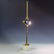 Angelo Lelli 1911-1979 Brass Arreoluce Cobra Lamp
