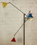 Angelo Lelli, Early Three-Arm Modernist Floor Lamp - 6